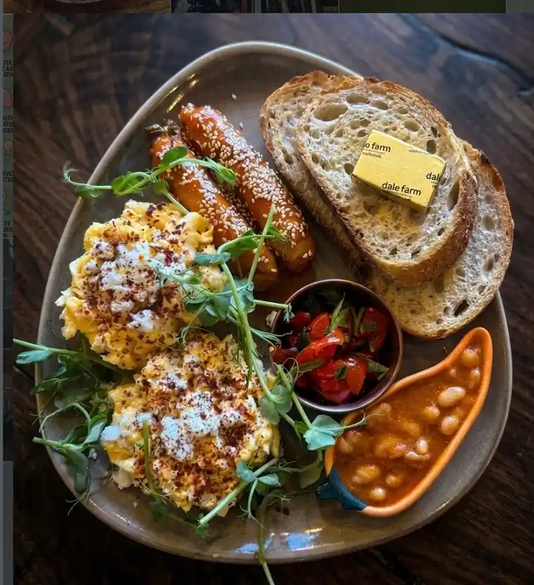Daytime dish at The Archive Café